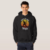 Tischtennis Ping Pong Paddle Players Hoodie (Vorne ganz)