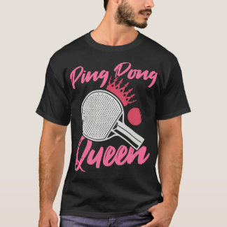 Tischtennis Ping Pong Player Club Ausstattung 8 T-Shirt