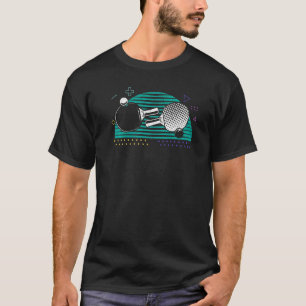 Tischtennis Ping Pong Player Racket Science T-Shirt