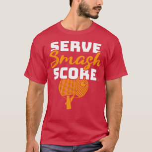 Tischtennis Ping Pong Pong Club Ausstattung T-Shirt