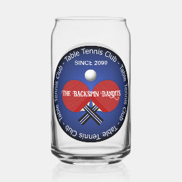 Tischtennis Ping Pong Trinkbehälter Beer Dosenglas