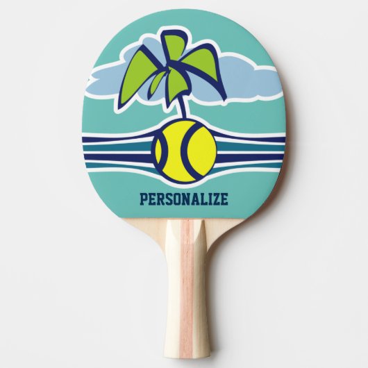 Tischtennis Pingpaddel für den Strand Schläger (Vorderseite)