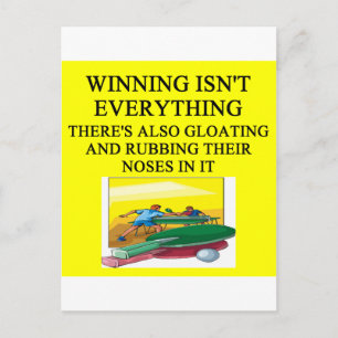 Tischtennis Postkarte