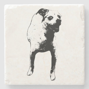Tischtennis, Pup-Stil Steinuntersetzer