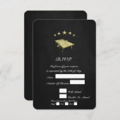 Tischtennis RSVP Karte (Vorne/Hinten)