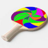 Tischtennis-Schläger/Paddel - färben Sie Tischtennis Schläger (Vorderseite)