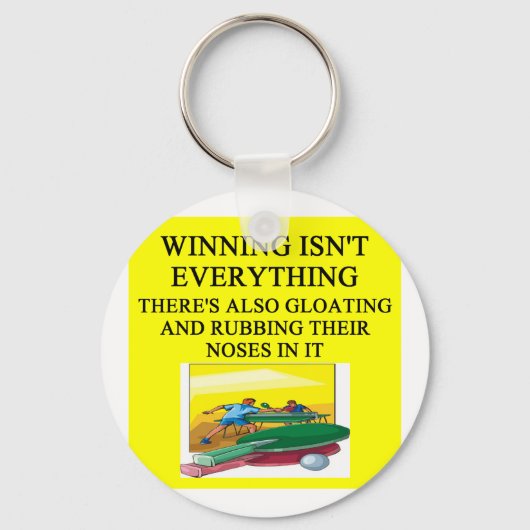 Tischtennis Schlüsselanhänger (Vorderseite)