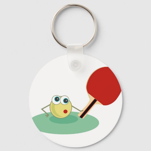 Tischtennis Schlüsselanhänger (Vorderseite)