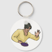 Tischtennis-Schlüsselanhänger Schlüsselanhänger (Vorderseite)