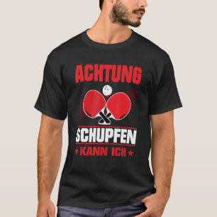 Tischtennis Schuhe und Push King T-Shirt