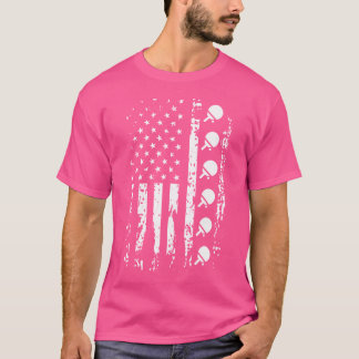 Tischtennis Shirt American Flag USA Tischtennis