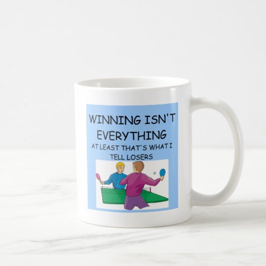 TISCHTENNIS-Sieger Kaffeetasse (Rechts)
