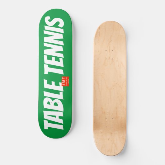 TISCHTENNIS-Skateboard Skateboard (Vorderseite)