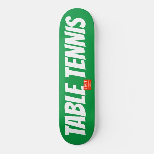 TISCHTENNIS-Skateboard Skateboard (Vorderseite)