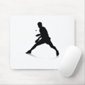 Tischtennis-Spieler Mousepad (Mit Mouse)