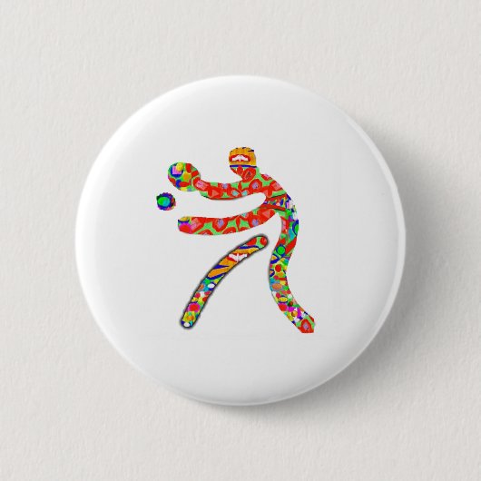 TISCHTENNIS Sport Button (Vorderseite)