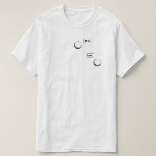 Tischtennis T-Shirt (Design vorne)