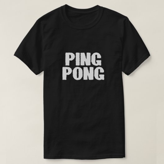 Tischtennis T-Shirt (Design vorne)