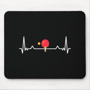Tischtennis-T-Shirt Mousepad
