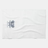 Tischtennis Team hinzufügen Farbe Weiß Geschirrtuch (Horizontal)