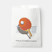Tischtennis-Tisch Geschenktütchen (Vorderseite)