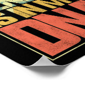 Tischtennis-Tischtennis ist in meiner DNA Poster (Ecke)