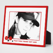 Tischtennis Tischtennisschläger und Foto Fotoplatte (Seite)