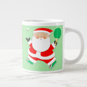 Tischtennis-Weihnachten Jumbo-Tasse