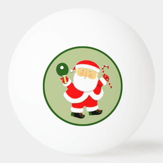 Tischtennis Weihnachtsgeschenk Tischtennisball (Vorderseite)