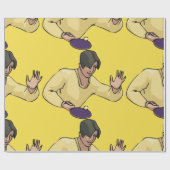 Tischtennis-Wrapping-Papier Geschenkpapier (Flach)