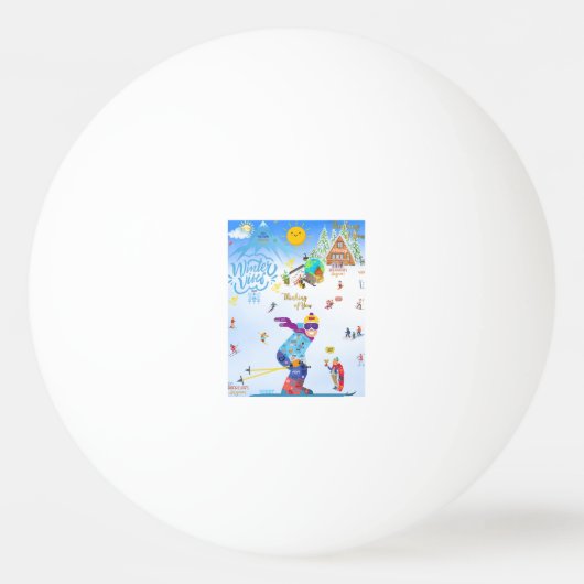Tischtennisball (Vorderseite)