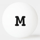 Tischtennisball für Tischtennis (Rückseite)