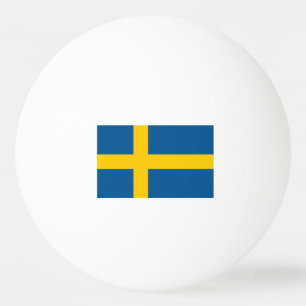 Tischtennisbälle mit schwedischer Flagge für Tis Tischtennisball