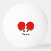 Tischtennisdesign Tischtennisball (Vorderseite)