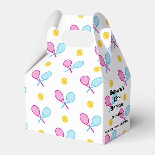 Tischtennisgreifer Geschenkschachtel (Rückseite)