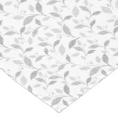 Tischtennisläufer mit zartem Texturgrau Kurzer Tischläufer (Ecke)