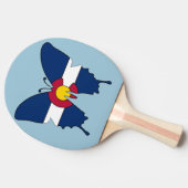Tischtennispaddel Tischtennis Schläger (Seitenansicht)