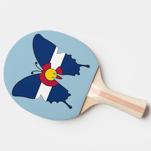 Tischtennispaddel Tischtennis Schläger (Seitenansicht)