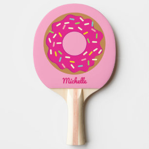 Tischtennispingpaddel mit niedlichem Rosa Tischtennis Schläger