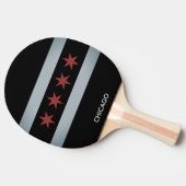 Tischtennispingpaddle in Chicago Tischtennis Schläger (Seitenansicht)