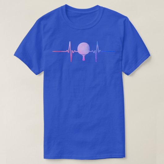 Tischtennisplatte 2 T-Shirt (Design vorne)