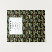 Tischtennisplatte Banner Business Logo Reptile Wandteppich (Vorderseite (Horizontal))