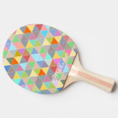 Tischtennisplatte für geometrische Art Tischtennis Schläger (Seitenansicht)