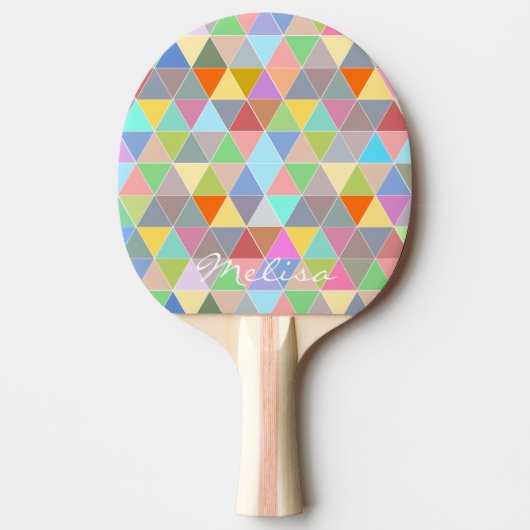 Tischtennisplatte für geometrische Art Tischtennis Schläger (Vorderseite)