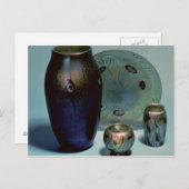 Tischtennisplatte und Vasen Postkarte (Vorne/Hinten)