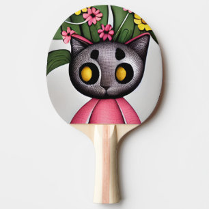 Tischtennisschläger, Fledermäuse, Katzendesign und Tischtennis Schläger