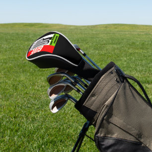 Tischtennisschläger gib niemals auf, vorwärts zu d golf headcover