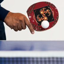 Tischtennisschläger mit fokussierter Präzision: Hi
