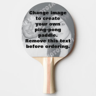 Tischtennisschläger mit personalisiertem Foto Tischtennis Schläger