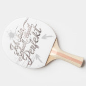 Tischtennisschläger – Sportlich, dynamisch 💕 Tischtennis Schläger (Seitenansicht)